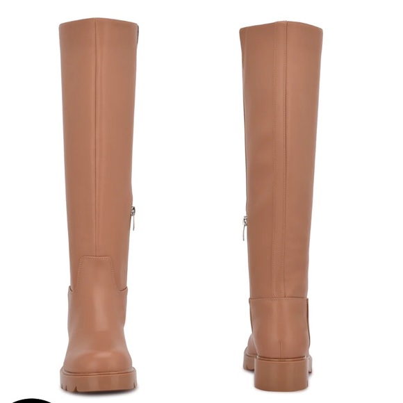 Nine west camel verve city lug sole boots NWT - Picture 7 of 11